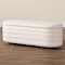 Baxton Studio Betiana Modern Japandi Cream Boucle Fabric and Walnut Brown Finished Wood Storage Bench 233-13316-ZORO - alternate 6